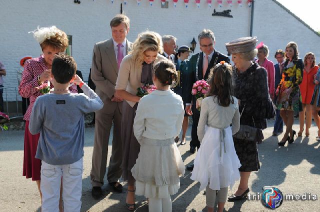 Foto: Marijke en Gerard Peters - Koninginnedag 2011 in Thorn0